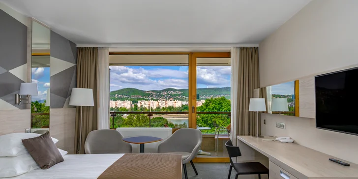 Na Markétině ostrově vás uvítá moderní 4* hotel Ensana Thermal Margaret Island.