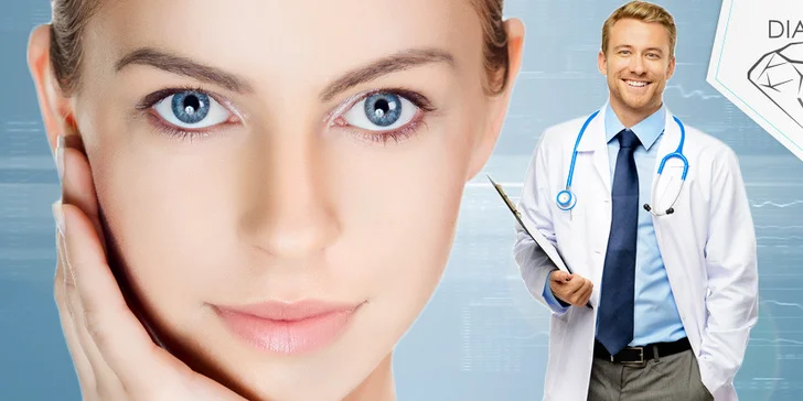Plastická operace očních víček v Diamond Clinic