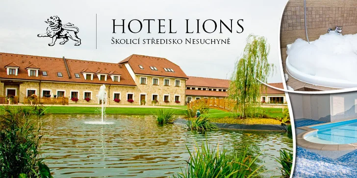 Relaxace pro dva včetně 8 procedur v hotelu Lions