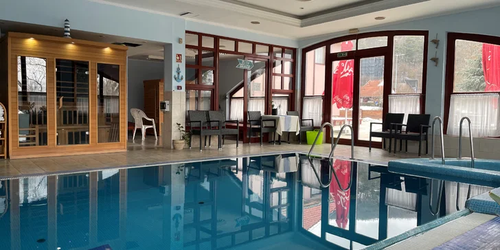V rámci pobytu v klasickém pokoji máte neomezený vstup do celého wellness. 