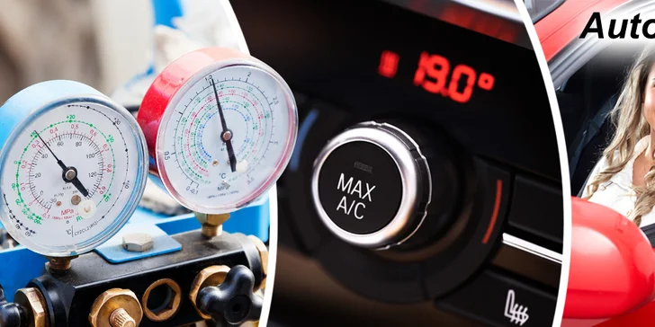 Kontrola a doplnění klimatizace vozu v Auto Speed