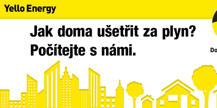 Sleva 2000 Kč na plyn od Yello Energy!