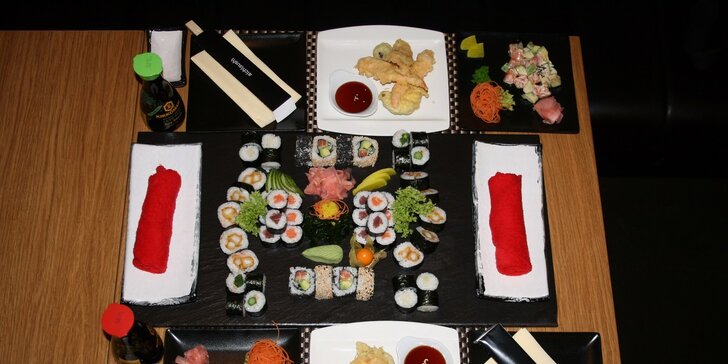 Jarní sushi menu pro 2 osoby v Sushi Aichi