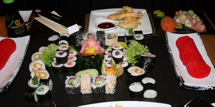 Jarní sushi menu pro 2 osoby v Sushi Aichi