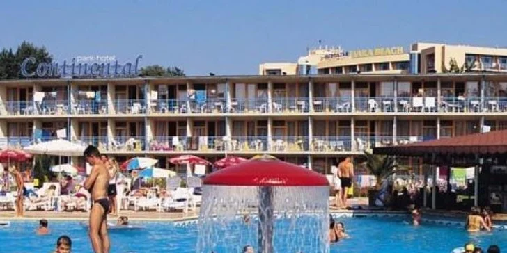 Týdenní dovolená na bulharském Slunečném pobřeží v Park Hotel Continental **