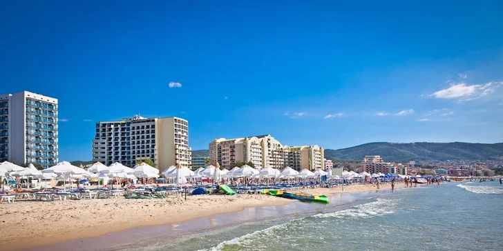 Týdenní dovolená na bulharském Slunečném pobřeží v Park Hotel Continental **