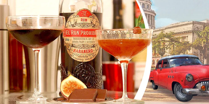 30% sleva na koktejly v Havana Club Baru