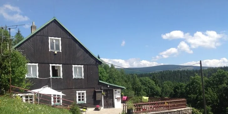 Pronájem typické krkonošské chalupy na 1 noc