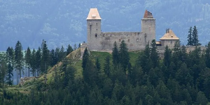 3 dny na Šumavě pro DVA mezi hrady Rabí, Velhartice a Kašperkem