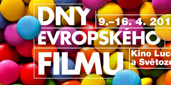 2 vstupenky na film z festivalu Dny evropského filmu