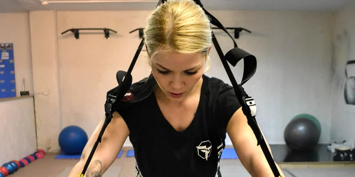 Cvičení Kettlebell a systém TRX - 8 pravidelných hodin s trenérkou a komplexní tělesná diagnostika vašeho těla