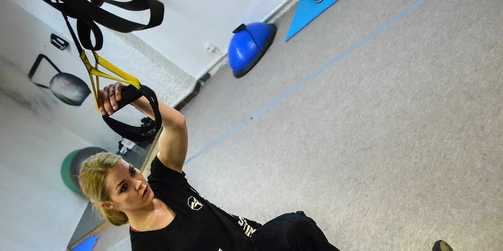 Cvičení Kettlebell a systém TRX - 8 pravidelných hodin s trenérkou a komplexní tělesná diagnostika vašeho těla