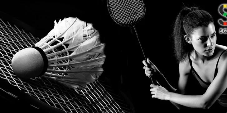Hodina badmintonu nebo squashe ve Squashpointu