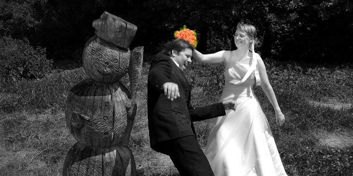 Svatební foto - celodenní focení svatebního dne