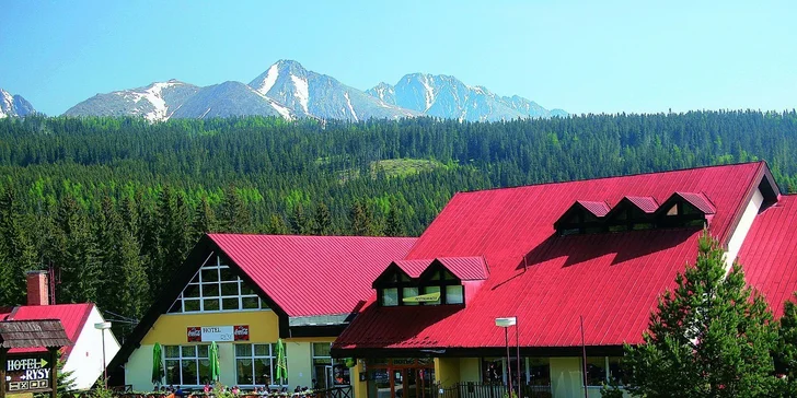 Wellness balíčky na 2-3 noci v hotelu pod Tatrami
