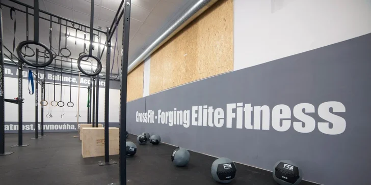 5 lekcí základů CrossFitu nebo měsíční permanentka