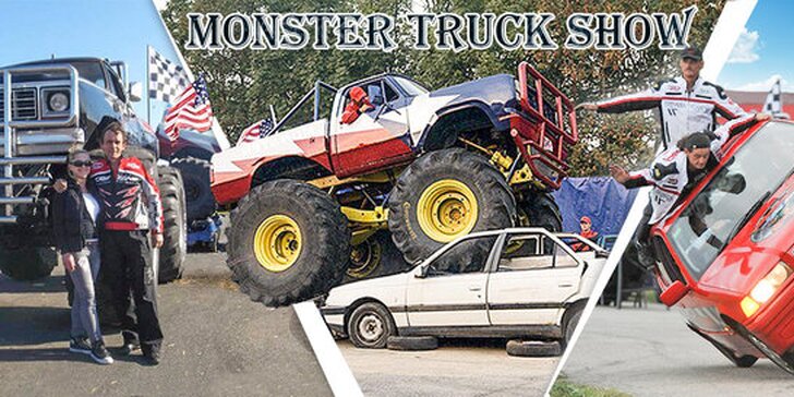 Nevídaná Monster Truck Show v Praze - Nové termíny