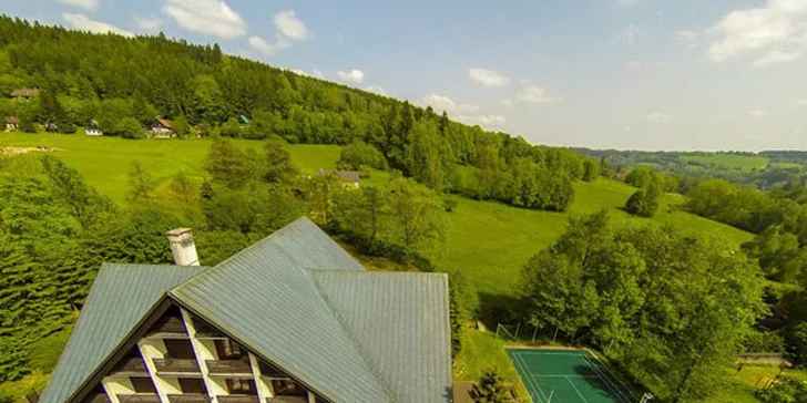 Dovolená v Krkonoších pro 4člennou rodinu s jídlem i animacemi