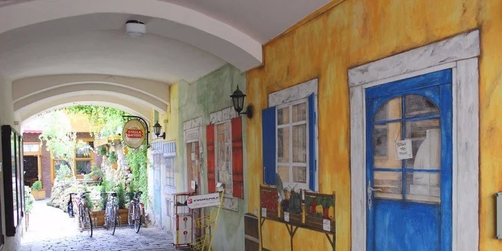 2chodové menu ve vyhlášené restauraci Toscana