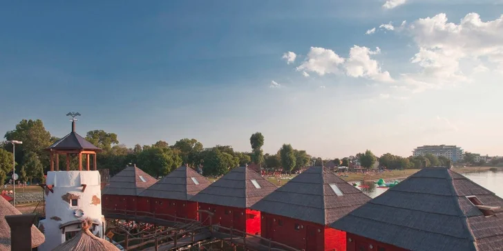 Úžasný pobyt v exotických bungalovech Lobster