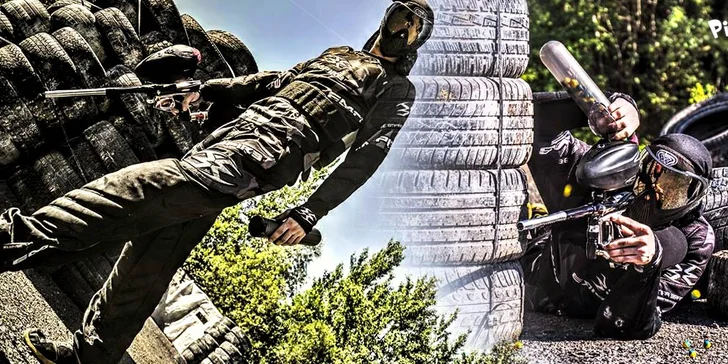 Adrenalinová střílečka v Piraňa Paintball
