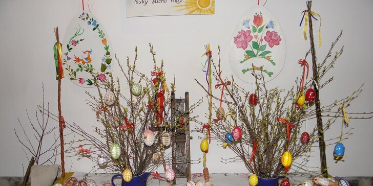 Jarní a velikonoční výstava, tvořivé dílny a palačinka v Čechově stodole