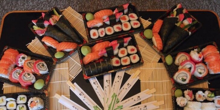 Sushi set Hirame s 36 ks lahodných maki