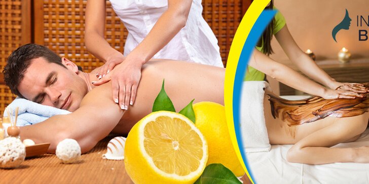 Relaxační mořská nebo citrusová masáž
