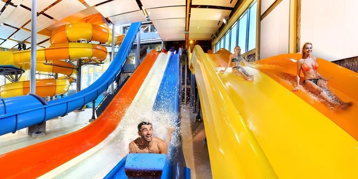Aqualand Moravia – celodenní vstupy s možností dalších procedur či 2chodového menu