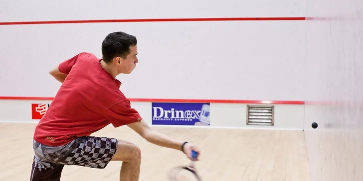 Permanentka na squash nebo badminton do sportcentra Ivanovice