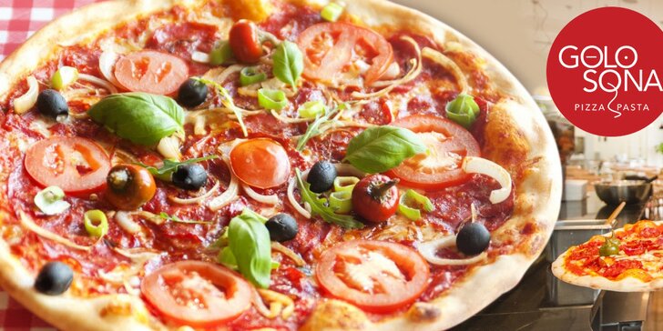 Dvě italské pizzy jako skvělá pauza při nákupech