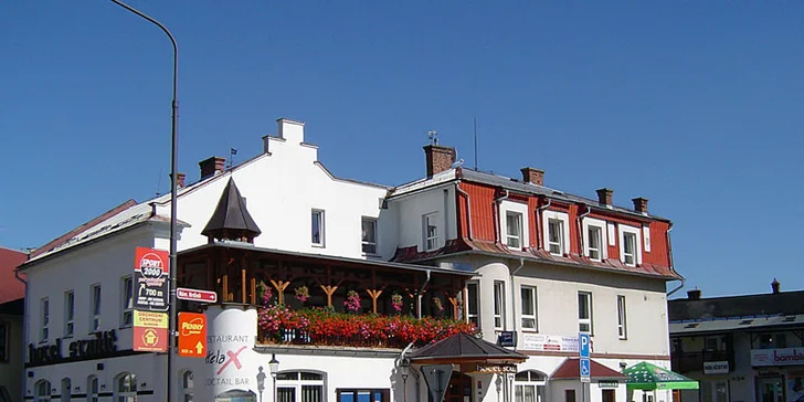 Ubytování v centru města Jeseník v hotelu Staříč