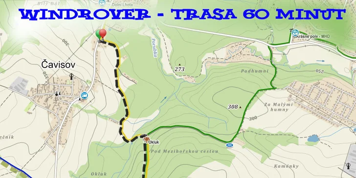 Jízda na dvoukolce na principu Segway