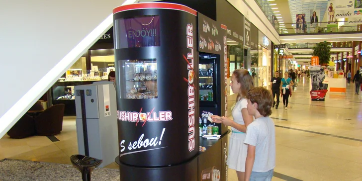 Revoluční balení čerstvého sushi ve vymakaném tubusu