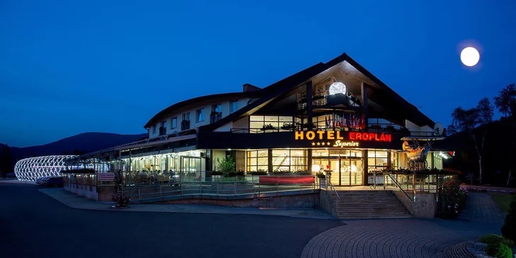 Letní pohoda v Hotelu Eroplán**** v Beskydech