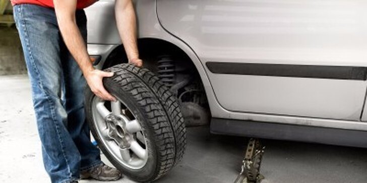 Přezutí pneumatik osobního auta, dodávky i offroadu
