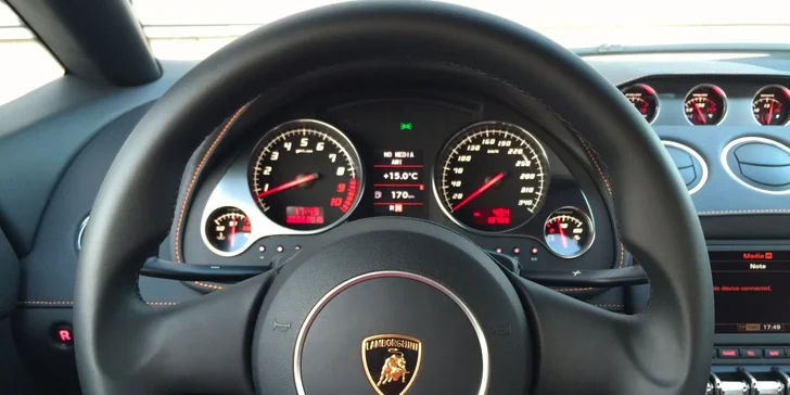 Jízda v Lamborghini Gallardo jako řidič i spolujezdec