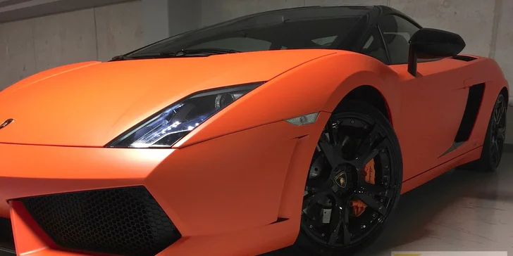 Jízda v Lamborghini Gallardo jako řidič i spolujezdec