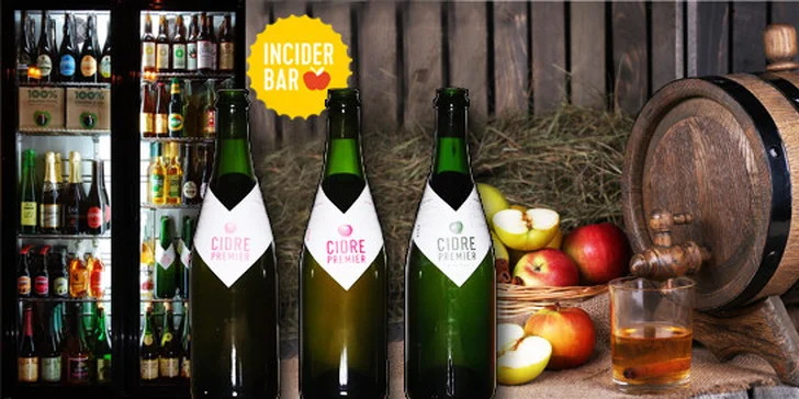 Ochutnávka výborných ciderů v InCider Baru