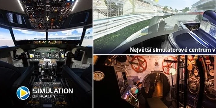 Vyzkoušejte si 7 profesionálních simulátorů za jednu cenu