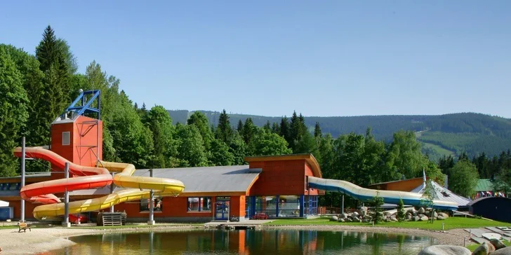3denní letní či podzimní relax pro rodinu či pár v Aqua Parku Špindlerův Mlýn