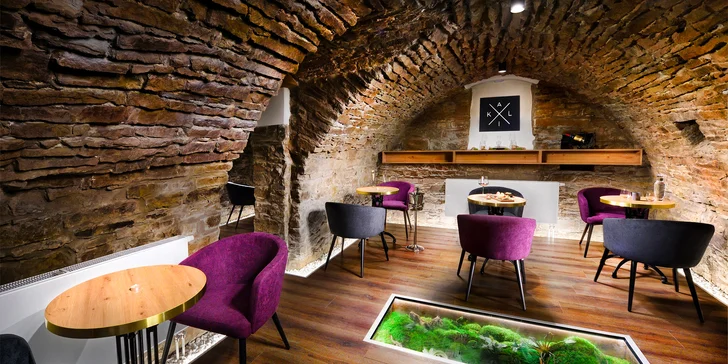 Hotel sídlí ve zrekonstruovaném měšťanském domě. 