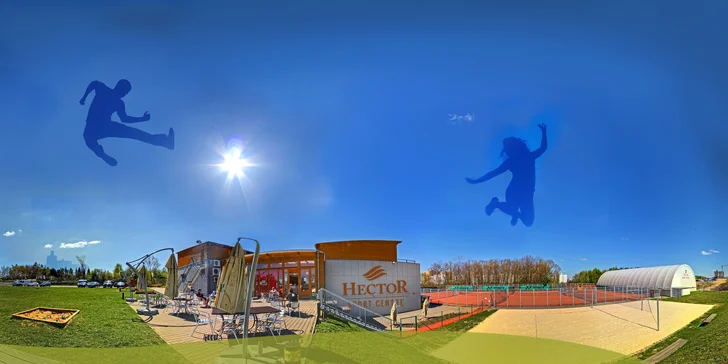 Sportovní centrum najdete v Malešickém parku.