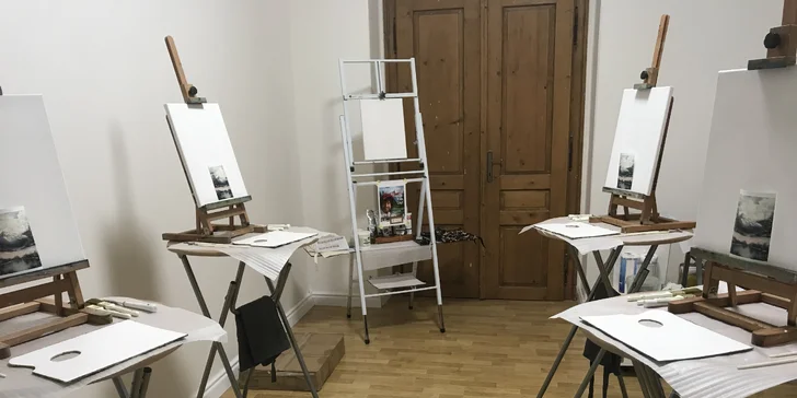 Ateliér ve Stroupežnického ulici v centru Ústí nad Labem