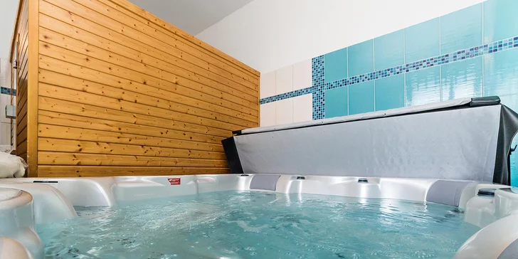 Během pobytu vás čeká i 30 minutová návštěva wellness. 