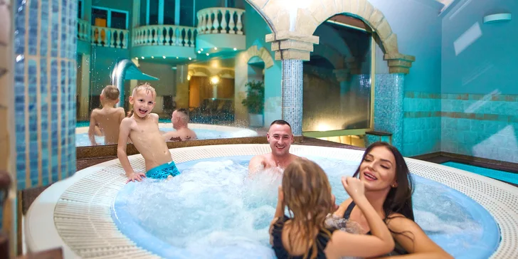 Součástí hotelu jsou římské lázně, kam máte volný vstup. 