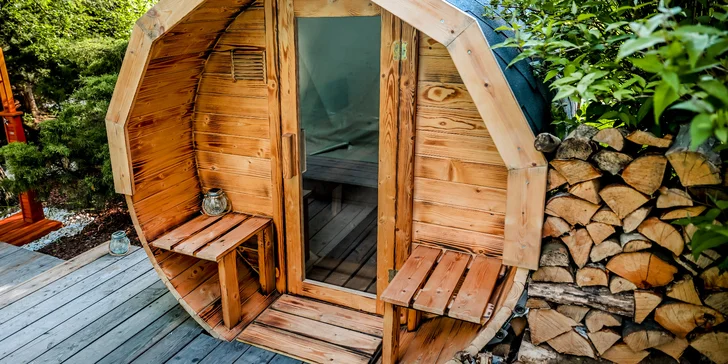 Kromě noclehu máte v rámci pobytu zajištěný i wellness. 