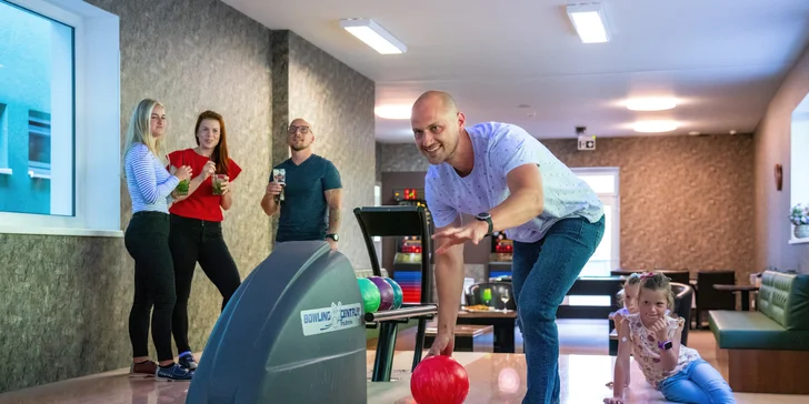 Bowlingové dráhy tu mají dvě. 