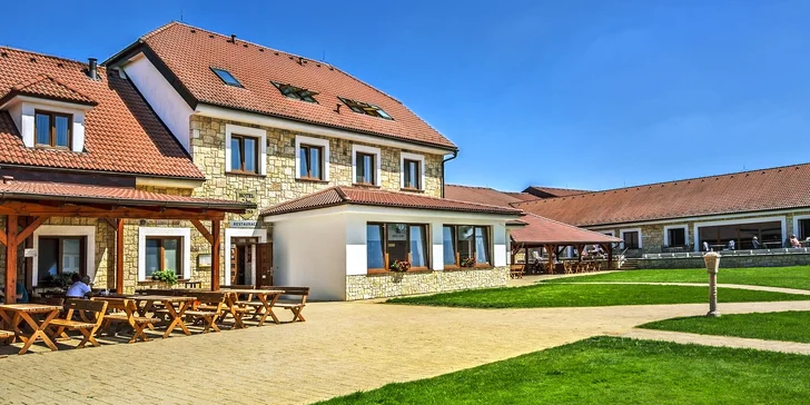Pobyt blízko Křivoklátska pro dva: all inclusive vč. nápojů a neomezený wellness