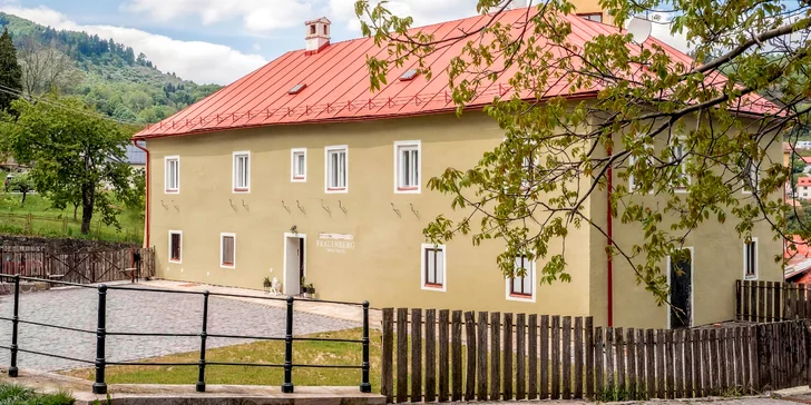 Skvělá lokalita s kouzelnými výhledy a blízkostí centra či historický nádech, to vše na vás čeká v Banské Štiavnici v domečku Frauenberg.